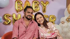 Devoleena Bhattacharjee Shares Adorable Baby Shower Photos; Glows In A Pink Silk Saree Thumbnail