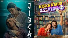 'Jigra' marks its worst Monday; 'Vicky Vidya Ka Woh Wala Video' trails ahead at box office on Day 4 Thumbnail