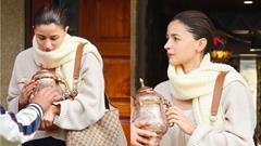 Alia Bhatt's winter-glow look from Kashmir goes Viral as she shoots for spy thriller 'Alpha' Thumbnail