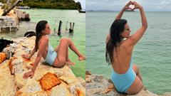 Nia Sharma's cowl neck blue monokini look in Phi Phi Islands is only for risque-takers  Thumbnail