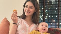 Ananya Panday didn’t miss her maasi duties even on Diwali; Check out the cute pic of duo Thumbnail