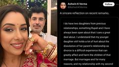 Rupali Ganguly’s husband Ashwin Verma breaks silence, defends wife against Esha’s allegations Thumbnail