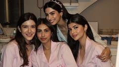 Khushi Kapoor drops glimpses of her pajama birthday party with friends and Rumored BF Vedang Raina Thumbnail