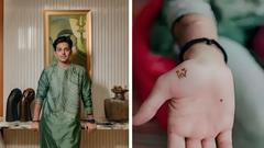 'Yaariyaan' Fame Himansh Kohli Celebrates Mehendi Ceremony, Showcases Bride's Initials in Henna  Thumbnail