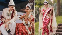 Sreejita De and Michael Blohm-Pape Celebrate Their Love with a Traditional Bengali Wedding in Goa Thumbnail