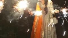 TV actors snapped while celebrating Diwali!