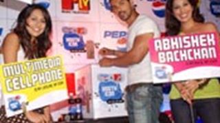 The press meet of Pepsi MTV youth icon