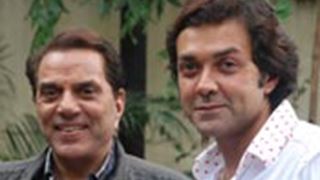 Dharmendra & Bobby deol on the Father's Day occassion. Thumbnail