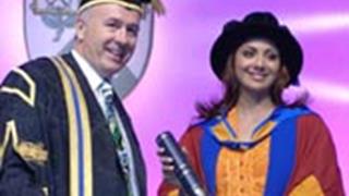 Honorary Doctorate to Shilpa Shetty