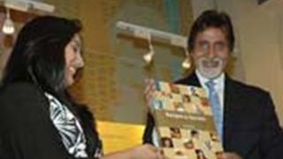 Amitabh Bachchan released the book 'Recipes For Success'