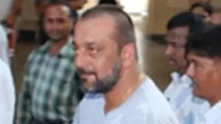 Sanjay Dutt back at home