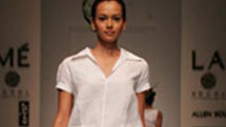 Wendell Rodricks collection at Lakhme fashion week.