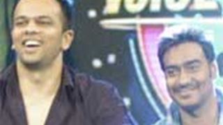 Ajay Devgan and Rohit Shetty creates Golmaal on the sets of VOI. Thumbnail