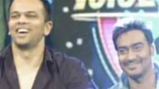 Ajay Devgan and Rohit Shetty creates Golmaal on the sets of VOI. Thumbnail