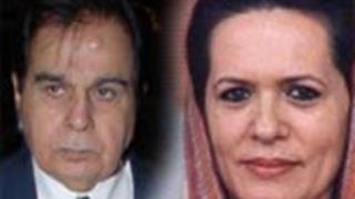 Sonia Gandhi calls on ailing thespian Dilip Kumar