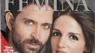 Hrithik & Suzanne on the cover of Femina!
