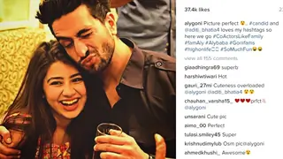 Aly Goni's 'High on Life' moment captured with Aditi Bhatia! Thumbnail