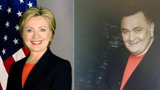 Rishi Kapoor supports Hillary for US President