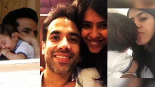 #FIRST International Holiday for Tusshar Kapoor's Son Laksshya