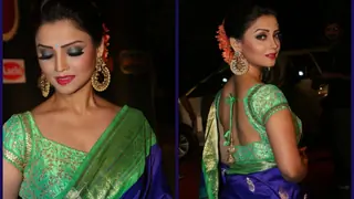 #Stylebuzz: Adaa Khan is killing it in a Kanchipuram Saree!