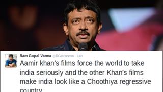 RGV's SARCASTIC PRAISE for Aamir on Dangal, lashes out at other Khans! Thumbnail