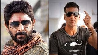 Arshad gives a tough challenge to Akshay Kumar!