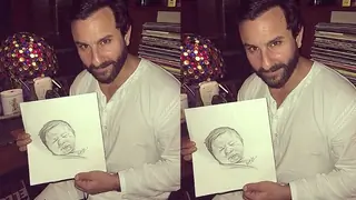 Saif Ali Khan poses with a CUTE picture of Newborn Taimur Ali Khan Thumbnail