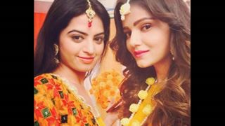 Rubina Dilaik gives beauty tips to Roshni Sahota to ace her Bridal look