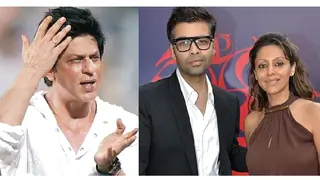 #Checkout this photo of KJo with SRK's wife Gauri in SWIMMING POOL! Thumbnail
