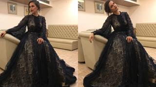 #Stylebuzz: Neha Dhupia sizzles in a gothic number