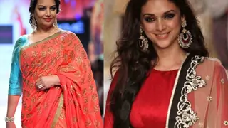 Shabana Azmi & Aditi Rao Hydari rules the runway for Kotwara thumbnail