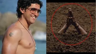 When Farhan Akhtar BURIED HIMSELF in the GROUND for this film scene! thumbnail