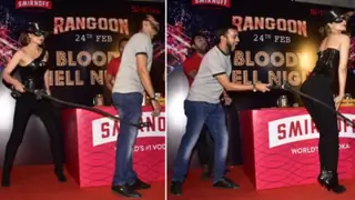 Kangana turns KINKY while promoting Rangoon! Thumbnail