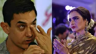 When Rekha brought tears in Aamir's eyes! Thumbnail