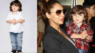 This is what AbRam did to his mommy Gauri Khan:Check out the pic below Thumbnail