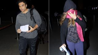 Nargis Fakhri HIDES her face as she gets snapped with Uday Chopra! Thumbnail