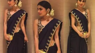 #Stylebuzz: Mouni Roy Keeps It Classic With This Traditional Look Thumbnail
