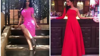 #Stylebuzz: Mouni Roy Looks Pretty In Pink And Ravishing In Red Thumbnail