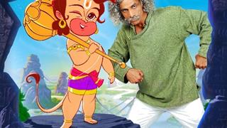 Makarand Deshpande's hair in 'Hanumaan Da Damdaar' was a wig!