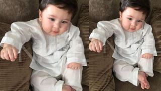 Inside Photo of Taimur Ali Khan CHILLING at his home Thumbnail