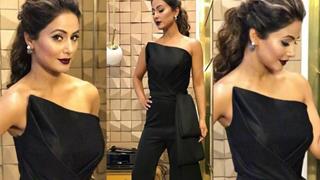 #Stylebuzz: Hina Khan Takes Black To The Next Level With Her Futuristic Outfit