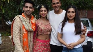 Akshay Kumar and Bhumi Pednekar team up with Naira and Kartik to promote their upcoming movie Thumbnail