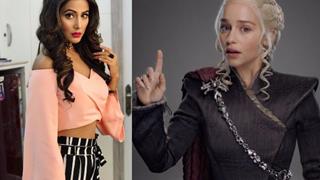 #gotleak: Hina Khan REACTS to the 'Game of Thrones' leak!
