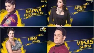 #BB11: Arshi and Sapna get into another fight; courtesy Vikas Gupta and Hina Khan's enmity! Thumbnail