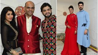 #Stylebuzz: Television Celebrities Put Their Stylish Foot Forward At Sandiip Sikcand's Diwali Party!