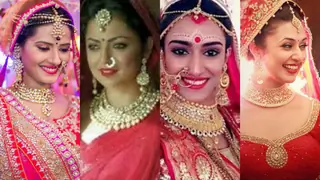 #Stylebuzz: Beautiful Bridal Looks Of TV Celebs From Reel & Real Life!! Thumbnail