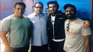 Ranveer Singh visits the sets of Race 3