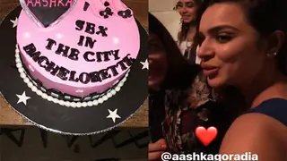 #JustIn: The star-studded & rocking BACHELORETTE of bride-to-be Aashka Goradia Thumbnail