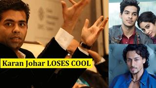 Karan Johar's CLARIFICATION about Ishaan Khattar- Tiger Shroff