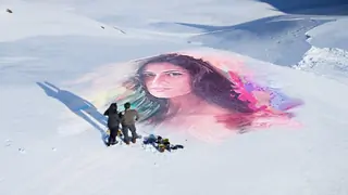 Salman Khan makes a canvas of Katrina Kaif on ice... Thumbnail